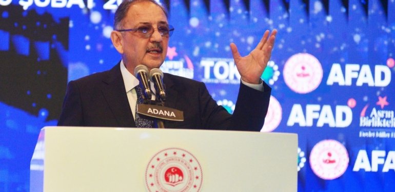 Bakan Özhaseki: Bütün deprem evleri 1,5 sene içerisinde teslim edilecek