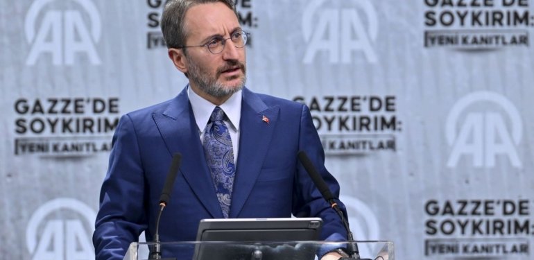 Altun: Gazze’de soykırım yaşanıyor