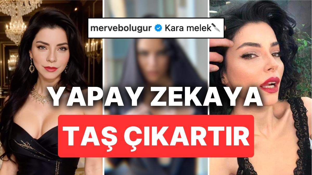 Merve Boluğur ‘Kara Melek’ Dediği İntikam Detaylı Pozlarıyla Yapay Zeka Görsellerine Bile Taş Çıkardı