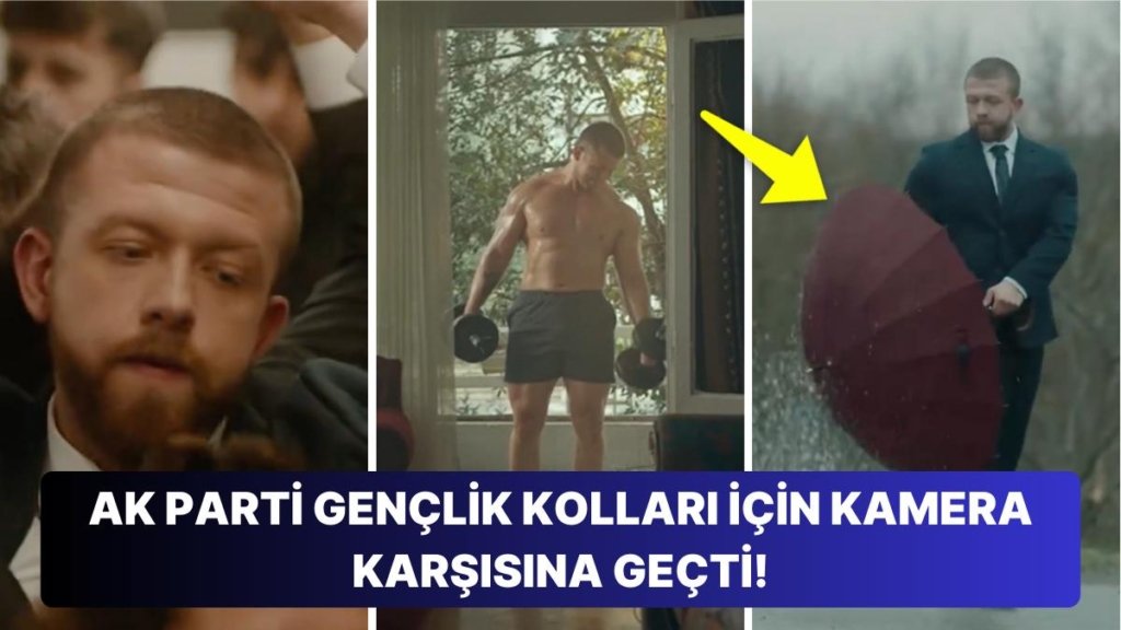 ‘Gibi’ Dizisinin Vücutçu Yalvaç’ı AK Parti’nin İBB Seçimi İçin Çektiği Reklam Filminde Oynadı