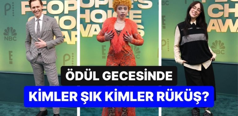 2024 People’s Choice Ödülleri Kırmızı Halı Görünümlerinin En Şık ve Rüküş İsimlerini Seçiyoruz!