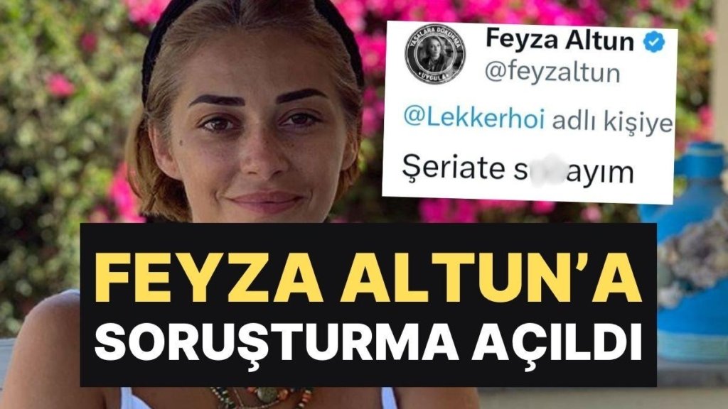 Şeriat Paylaşımı İle Gündem Olmuştu: Feyza Altun’a Soruşturma Açıldı