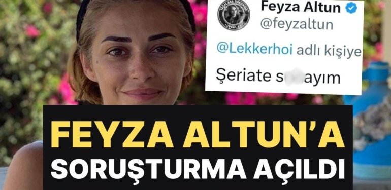 Şeriat Paylaşımı İle Gündem Olmuştu: Feyza Altun’a Soruşturma Açıldı