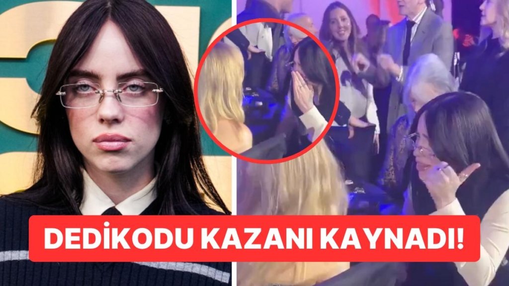 Billie Eilish ve Kylie Minogue’un People’s Choice Ödül Törenine Katılan Tiktokçuları Çekiştirmesi Olay Oldu!
