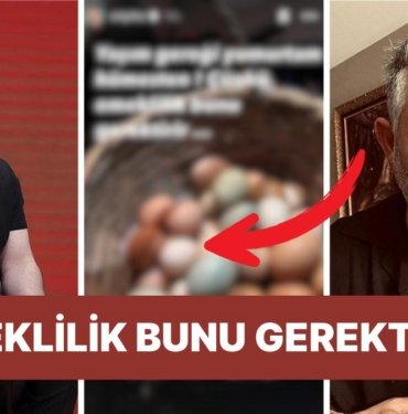 EYT’den Emekli Olan Cem Yılmaz’dan Bu Hayata Adapte Olduğunu Gösteren Yumurta Paylaşımı!