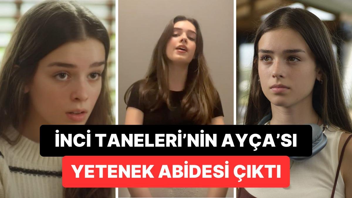 İnci Taneleri’nin Ayça’sı Ülkü Hilal Çiftçi Çıplak Sesiyle Söylediği Şebnem Ferah Şarkısıyla Mest Etti