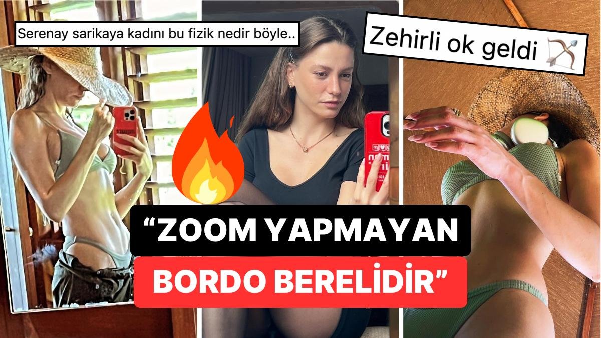 Yazı Hayat Kurtarma Kiti İlan Eden Serenay Sarıkaya Tatildeki Kusursuz Fiziğiyle Yine Düşman Çatlattı!