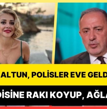 Fatih Altaylı Açıkladı: Feyza Altun, Polisler Eve Gelince 5 Dakika Müsaade İsteyip Kendine Rakı Koyup Ağlamış!