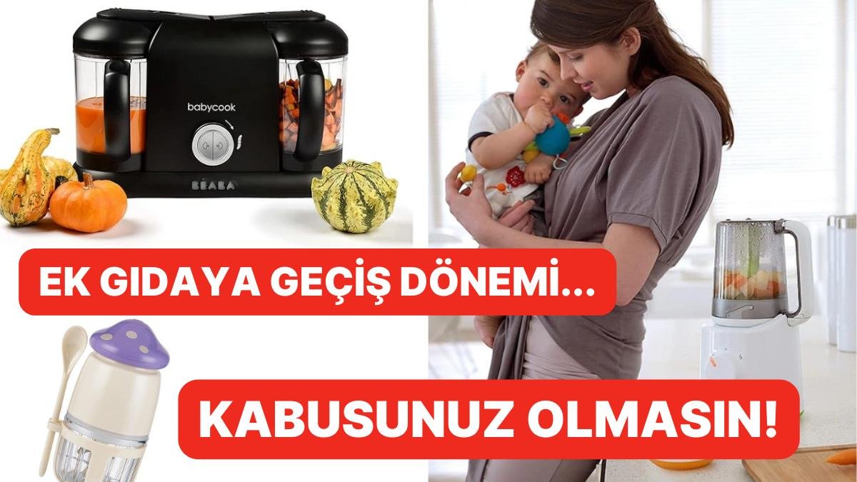 Bebeğinize Özel Organik Gıdaları Kolayca Hazırlamanıza Yardımcı Olacak 12 Ürün