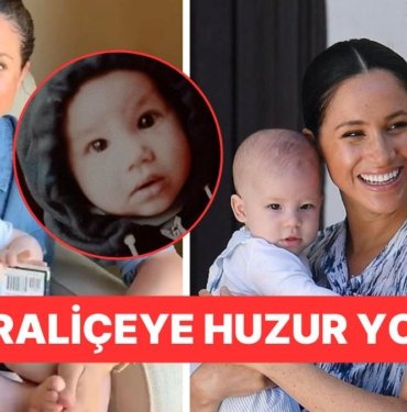 Elizabeth’in Korktuğu Başına Geldi: Meghan ve Harry’nin Oğulları Archie Hık Demiş Annesinin Burnundan Düşmüş