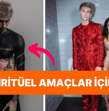 Megan Fox’un ‘Ruh İkizi’ Machine Gun Kelly, Üst Vücudunu Kaplayan Yeni Dövmesiyle Olay Yarattı
