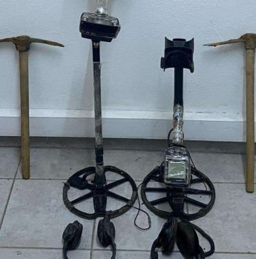 Tekirdağ’da kaçak kazı yapan 2 şüpheli yakalandı