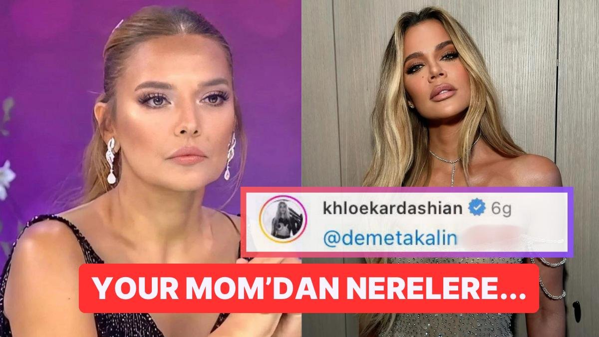 Demo Bile Şaşkın! Khloe Kardashian Fotoğrafına Yorum Yapan Demet Akalın’a Cevap Verdi