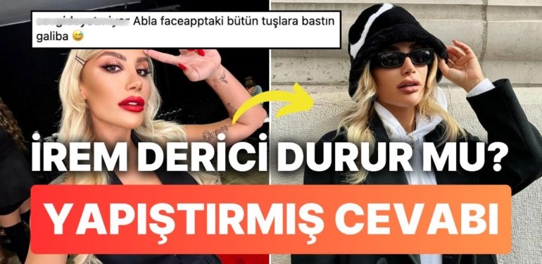 Dobralık Denilince Aklımıza Gelen İrem Derici Shop Uygulaması Kullandığını Söyleyen Kişiyi Yanıtsız Bırakmadı