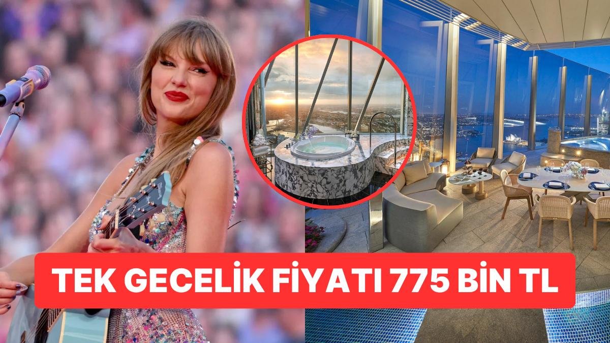 Taylor Swift’in Dünya Turnesi Sırasında Sydney’de Geceliği 775 Bin TL’ye Kaldığı Otel Odası Dudak Uçuklattı