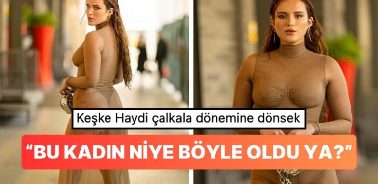 Bella Thorne Milano Moda Haftasındaki Kombiniyle Acımazsızca Eleştirildi: Görenlerin Aklına Zendaya Geldi