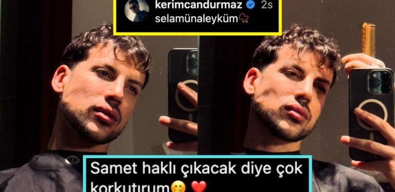 Kerimcan Durmaz’ın “Selamünaleyküm” Açıklamasıyla Paylaştığı Erillik Akan Pozları Instagram’a Damga Vurdu!