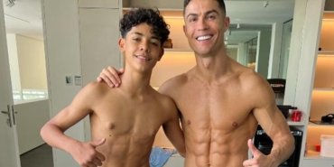 Ronaldo, oğluyla birlikte fotoğraf paylaştı ve herkes aynı detaya odaklandı!