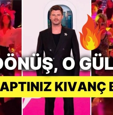 Eşi Başak Dizer ile Dansı Büyülemişti: Kıvanç Tatlıtuğ Kendi Filminin Galasında Tek Başına da Döktürmüş!