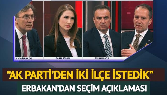 Fatih Erbakan canlı yayında açıkladı! AK Parti ile neden ittifak yapmadılar?