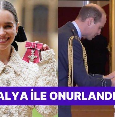 Ejderhaların Annesi Emilia Clarke’a Hastalığıyla Oluşturduğu Farkındalık İçin Prens Tarafından Madalya Verildi