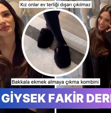 4000 Pound’luk Hırka Faciasıyla Olay Olan Aslıhan Doğan Turan, Bu Sefer de Tüylü Terlikleriyle Dillere Düştü!