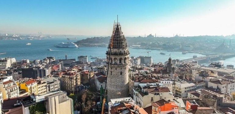Galata Kulesi ziyarete kapandı