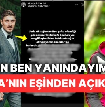 Sahra Işık’la Tartışması Büyüyen Seda Aktuğlu’nun Mesajları İfşa Etmesinden Sonra İdris Aybirdi Açıklama Yaptı