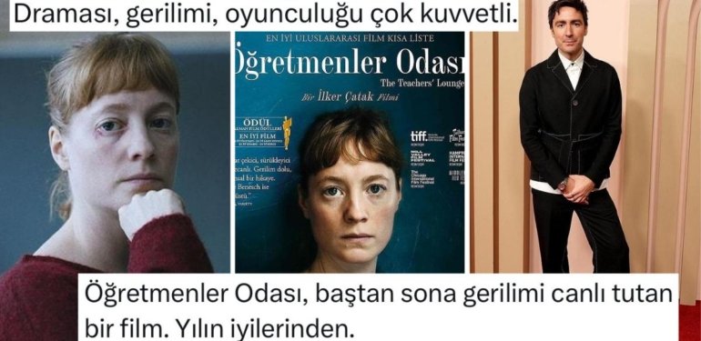 Kısa Sürede İlgi Odağı Olmayı Başaran Ödüllü Film ‘Öğretmenler Odası’na Gelen Tepkiler