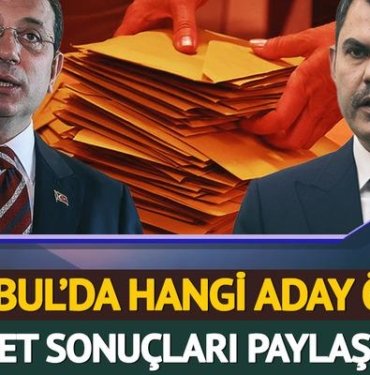 6 farklı anket sonuçları paylaşıldı: İstanbul