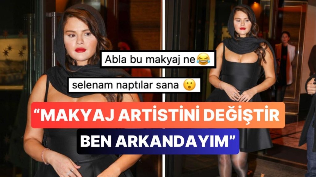 Eleştirilmediği Gün Yok! Selena Gomez’in Paris’te Giydiği Kıyafeti ve Makyajı Yine Türlü Türlü Kötü Yorum Aldı