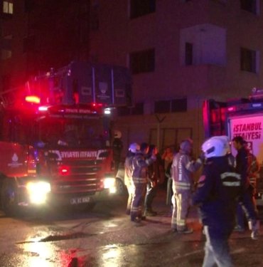 Ümraniye’de trafo yangını