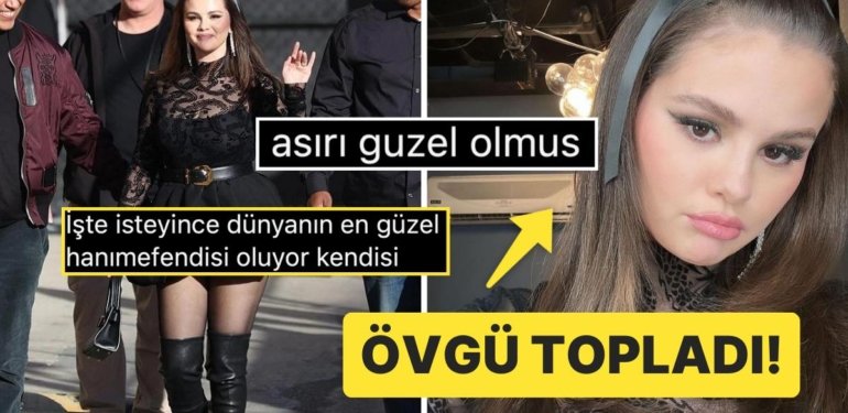 Ünlü Şarkıcı Selena Gomez’in, Jimmy Kimmel’ın Programı İçin Tercih Ettiği Kombin Ortalığı Yıktı Geçti!