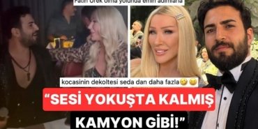 Seda Sayan’a Şarkı Söylerken Aşık Aşık Salınan Çağlar Ökten’in Detonesi de Dekoltesi de Dillere Düştü!