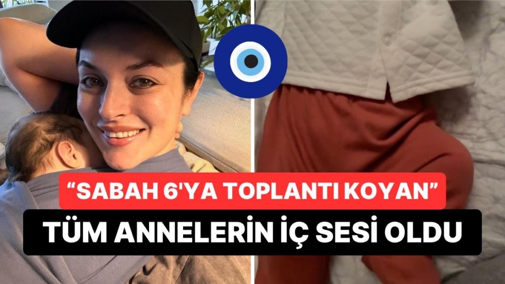 Anneliğin Çok Yakıştığı Ezgi Mola Oğlu Can’ın Erkenden Uyanmasına Çok Haklı Bir Benzetme Yaptı