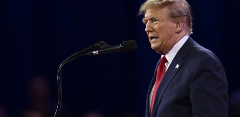 Eski ABD Başkanı Trump, Biden’ın konuşmalarını taklit etti
