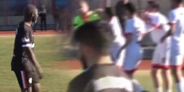 İbrahim Yattara’nın formasını giydiği İmranlıspor maçında hakeme yumruk atıldı!