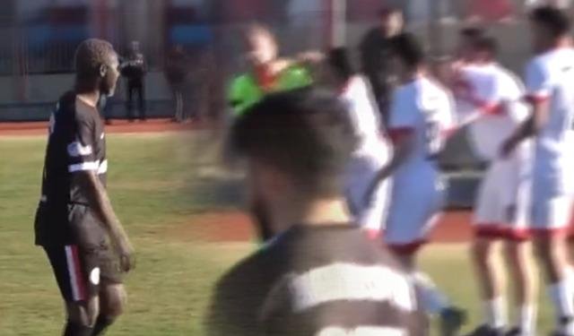 İbrahim Yattara’nın formasını giydiği İmranlıspor maçında hakeme yumruk atıldı!