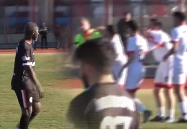 İbrahim Yattara’nın formasını giydiği İmranlıspor maçında hakeme yumruk atıldı!