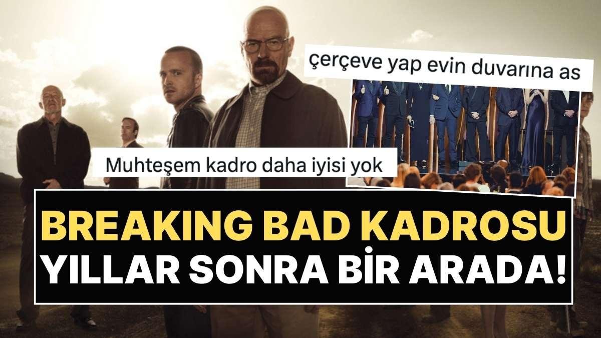 Breaking Bad Kadrosu Yıllar Sonra Bir Araya Geldi: “Çerçeve Yap Evin Duvarına As”