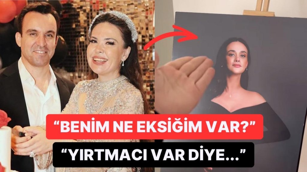 Ünlü Oyuncunun Elbisesini Giymek İsteyen Özlem Öz’e Yırtmaçlı Diye Eşinden İzin Çıkmadı