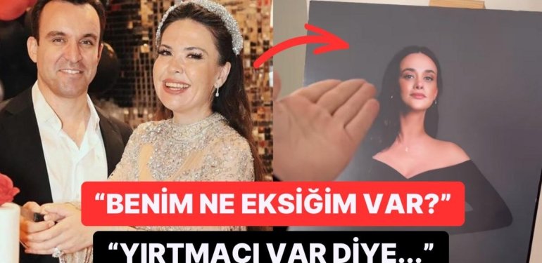 Ünlü Oyuncunun Elbisesini Giymek İsteyen Özlem Öz’e Yırtmaçlı Diye Eşinden İzin Çıkmadı