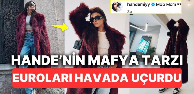 Hande Erçel’in Mob Wife Akımına Uymak İçin Hazırladığı Kombin Fiyatıyla Kafamızdan Aşağı Kaynar Sular Boşalttı