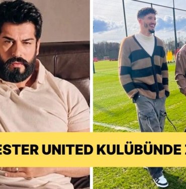 İngiltere Tatilinde Olan Burak Özçivit Manchester United Forması Giyen Altay Bayındır’ı Ziyaret Etti
