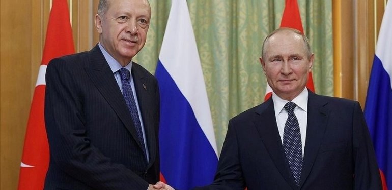 Cumhurbaşkanı Erdoğan, Putin ile görüştü
