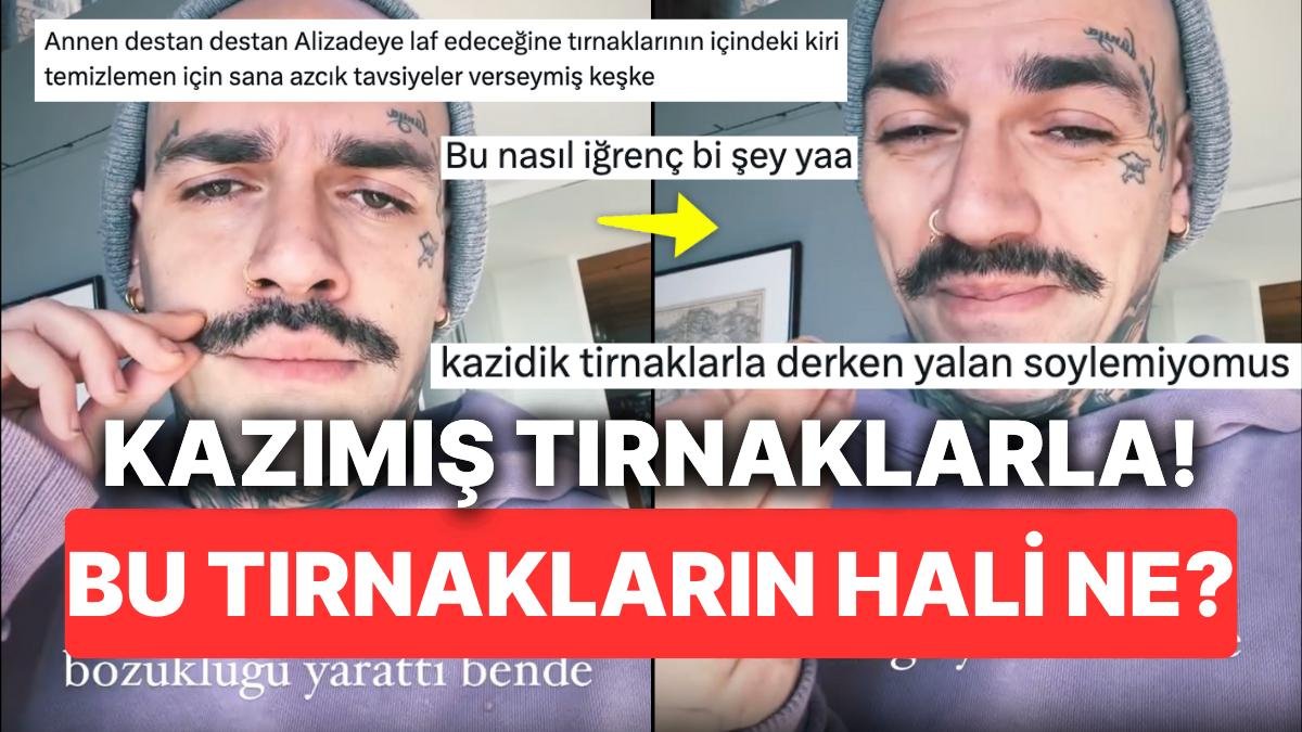 Ezhel’in Pislikten Görünmeyen Tırnak Dipleri İçinizi Kaldıracak