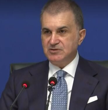 AK Parti Sözcüsü Ömer Çelik
