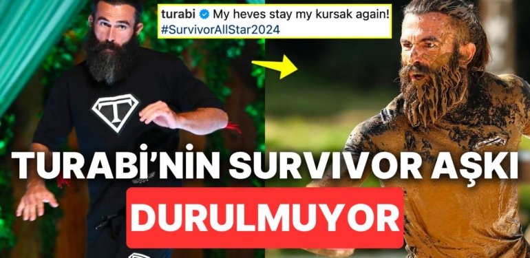 Survivor’dan Sakatlanarak Ayrılmasının Bir Plan Olduğu İddia Edilen Turbo Turabi’den “Heves” Göndermesi