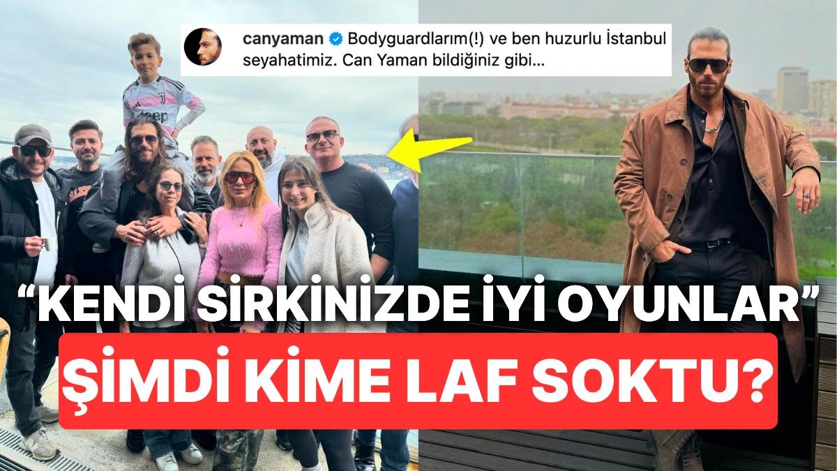 İstanbul’a Geldiği Gibi Ortalığı Birbirine Kattığı Söylenen Can Yaman’dan Laf Sokan Açıklamalar