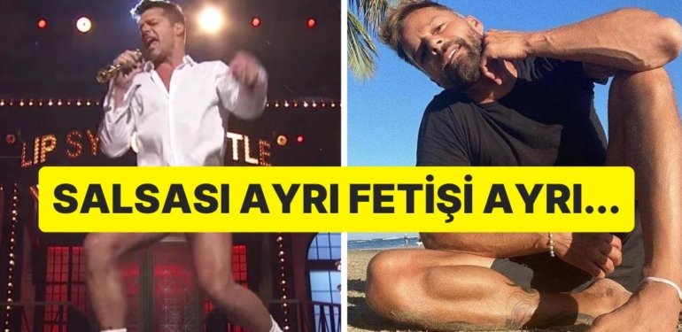 Saatlerce Yapabilirmiş! Ricky Martin de Fetişini İlan Edenler Kervanına Katıldı